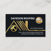 Creative Gold Dachdecke Visitenkarte (Vorderseite)