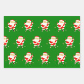 Creative Golf Christmas Geschenkpapier Set (Vorderseite)