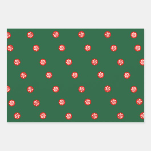 Creative Golf Christmas Geschenkpapier Set (Vorderseite 3)