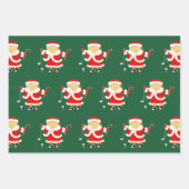 Creative Golf Christmas Geschenkpapier Set (Vorderseite)