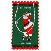 Creative Golf Weihnachten Kleine Geschenktasche Kleine Geschenktüte (Vorderseite)