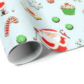 Creative Golf Weihnachtsgeschenk Geschenkpapier (Rolleneckpunkt)