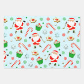 Creative Golf Weihnachtsgeschenk Geschenkpapier Set (Vorderseite)