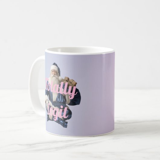 Creative Graphic Winter Holiday Mug – Unique Cozy  Kaffeetasse (Vorderseite Links)