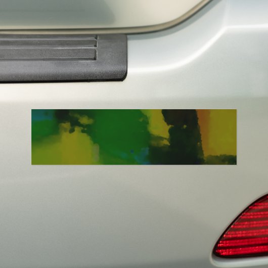 Creative Green Yellow Abstrakt Autoaufkleber (Auf Auto)