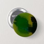 Creative Green Yellow Abstrakt Button (Vorne & Hinten)