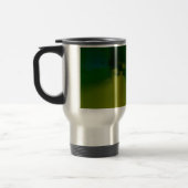 Creative Green Yellow Abstrakt Reisebecher (Links)