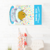 Creative Groundhog Day Birthday Banner (Insitu)