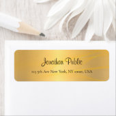 Creative Hand Script Name Gold Look Elegante Moder (Insitu)