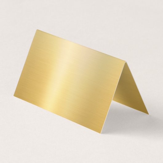 Creative Handschrift Name Gold Modern Template Visitenkarten (Rückseite)