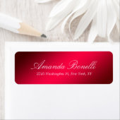 Creative Handwriting Elegante Modernes Carmine Rot (Insitu)