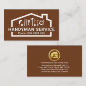 Creative Handyman Tools Home Visitenkarte (Vorne/Hinten)