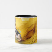 Creative Hund liebt Tasse (Zentrum)