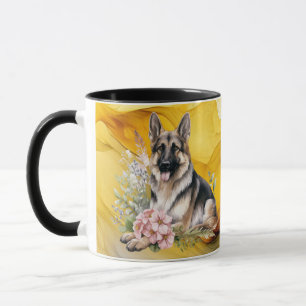 Creative Hund liebt Tasse