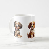 Creative Hunde-Tasse Kaffeetasse (Vorderseite Links)