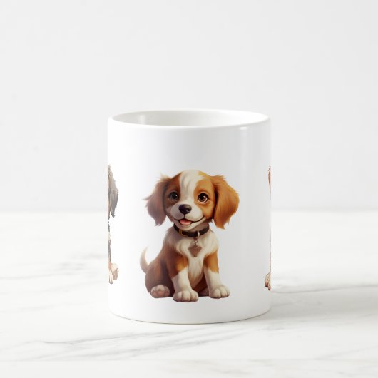 Creative Hunde-Tasse Kaffeetasse (Mittel)
