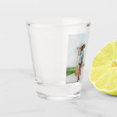 Creative Illustrated Barware for Parties and Home  Schnapsglas (Links)