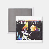 Creative Inspiration Magnet, Rebecca Tedder Magnet (Vorderseite/Rückseite)