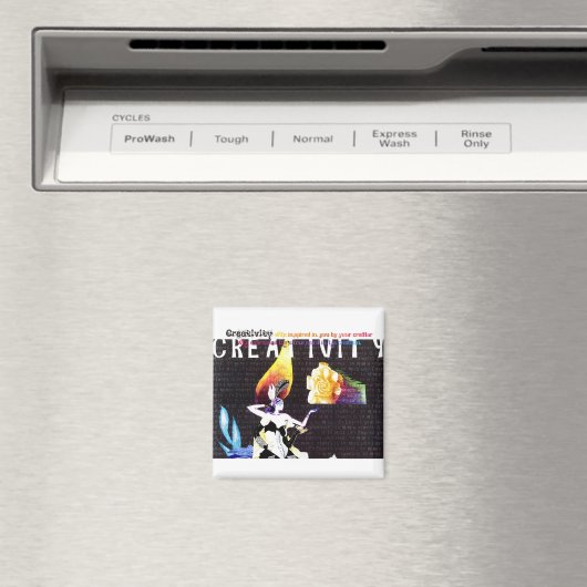 Creative Inspiration Magnet, Rebecca Tedder Magnet (In Situ (Geschirrspüler))