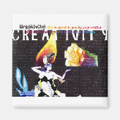 Creative Inspiration Magnet, Rebecca Tedder Magnet (Vorne)