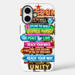 "Creative iPhone Other Name Plate Design" 16 Hülle