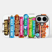 "Creative iPhone Other Name Plate Design" Case-Mate iPhone Hülle (Rückseite (Horizontal))