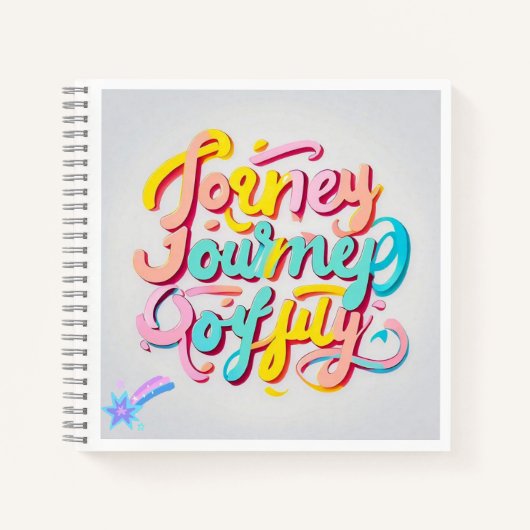 "Creative Joyful Design" Notizblock (Vorderseite)