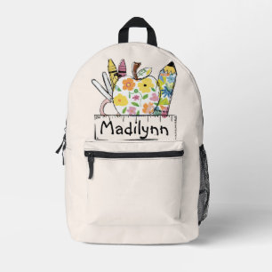 Creative Kit: Personalisierte Schulmaterialien Bedruckter Rucksack