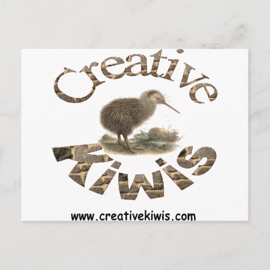 Creative Kiwis 1 Postkarte (Vorderseite)