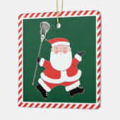 Creative Lacrosse Christmas Collectible Keramikornament (Links)