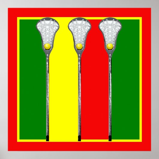 Creative Lacrosse Dekoration (Vorne)
