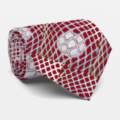 Creative Lacrosse Mesh Krawatte (Gerollt)