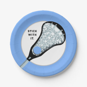 Creative Lacrosse Party Pappteller