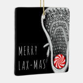 Creative Lacrosse Weihnachten Keramikornament (Rechts)