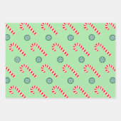 Creative Lacrosse Weihnachtsgeschenk Geschenkpapier Set (Vorderseite 3)