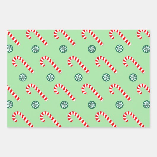 Creative Lacrosse Weihnachtsgeschenk Geschenkpapier Set (Vorderseite 3)