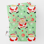 Creative Lacrosse Weihnachtsgeschenk Geschenkpapier Set (Beispiel)