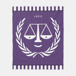 Creative Lawyer Fleece Blanket