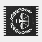 Creative Lawyer Fleece Blanket (Vorderseite (Horizontal))