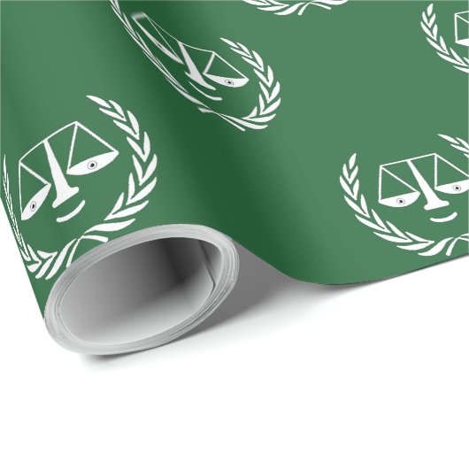 Creative Lawyer Geschenkpapier (Rolleneckpunkt)