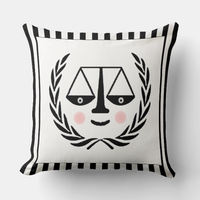Creative Lawyer Throw Kissen (Vorderseite)