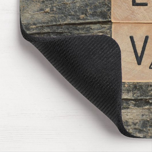 Creative Liebe Word mit Srcabble Elements Mousepad (Ecke)