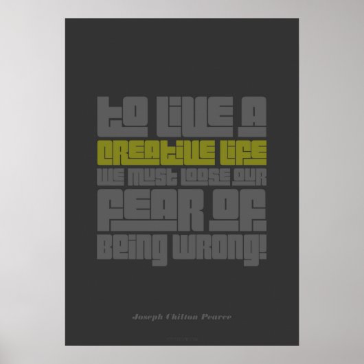 Creative Life Poster (Vorne)