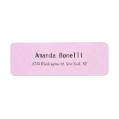 Creative Light Pink Stilvoll Elegant Modernst (Vorne)