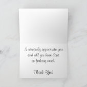 "Creative Lock" - Dankeschön-Karte Karte (Innenseite)