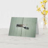 "Creative Lock" - Dankeschön-Karte Karte (Gelbe Blume)