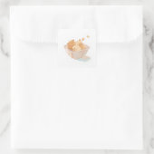 Creative Lover-Aufkleber Quadratischer Aufkleber (Tasche)