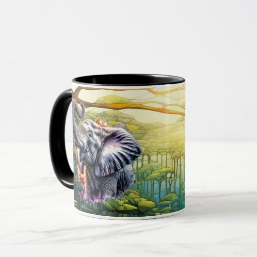 Creative Lucky Elephant Tasse (Vorderseite Links)