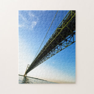 Creative Mackinaw Bridge Sky Foto Puzzle