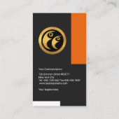 Creative Manpower Consultant Orange V Visitenkarte (Rückseite)